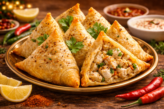 Chicken Malai Boti Samosa (12 PCS)